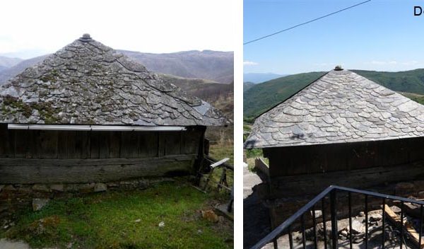 Hórreo protegido por Patrimonio en Sotelo – León